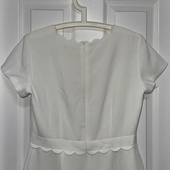 [Club Monaco] White Santina Scalloped Dress - Picture 8 of 13